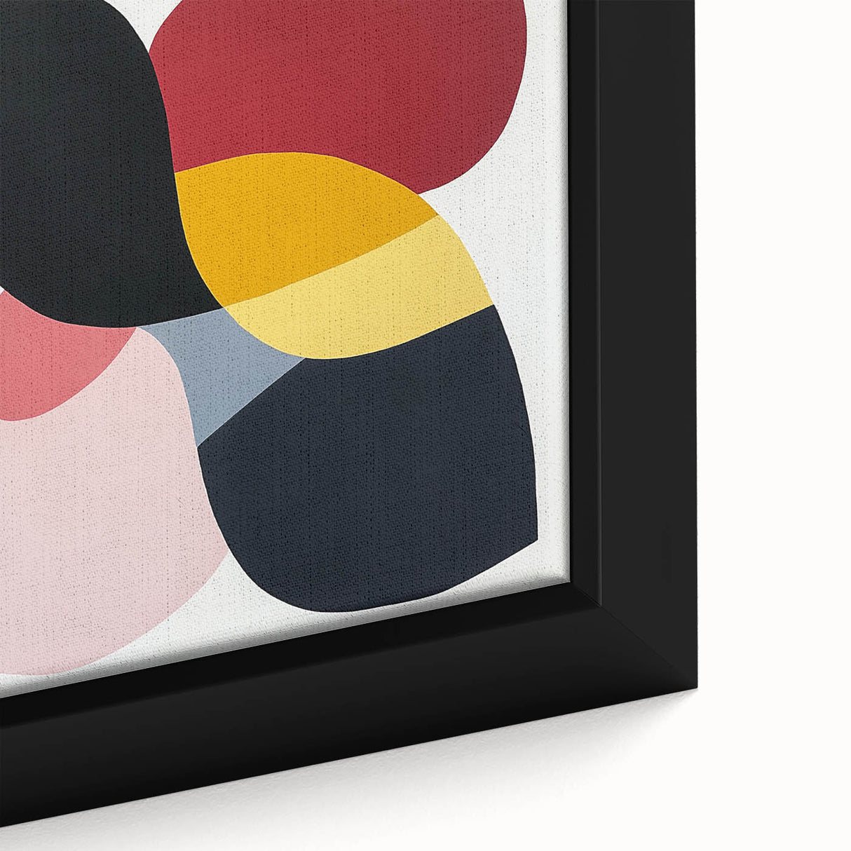 Geometric Abstract Wall Decor – Bold Multicolor Modern Composition