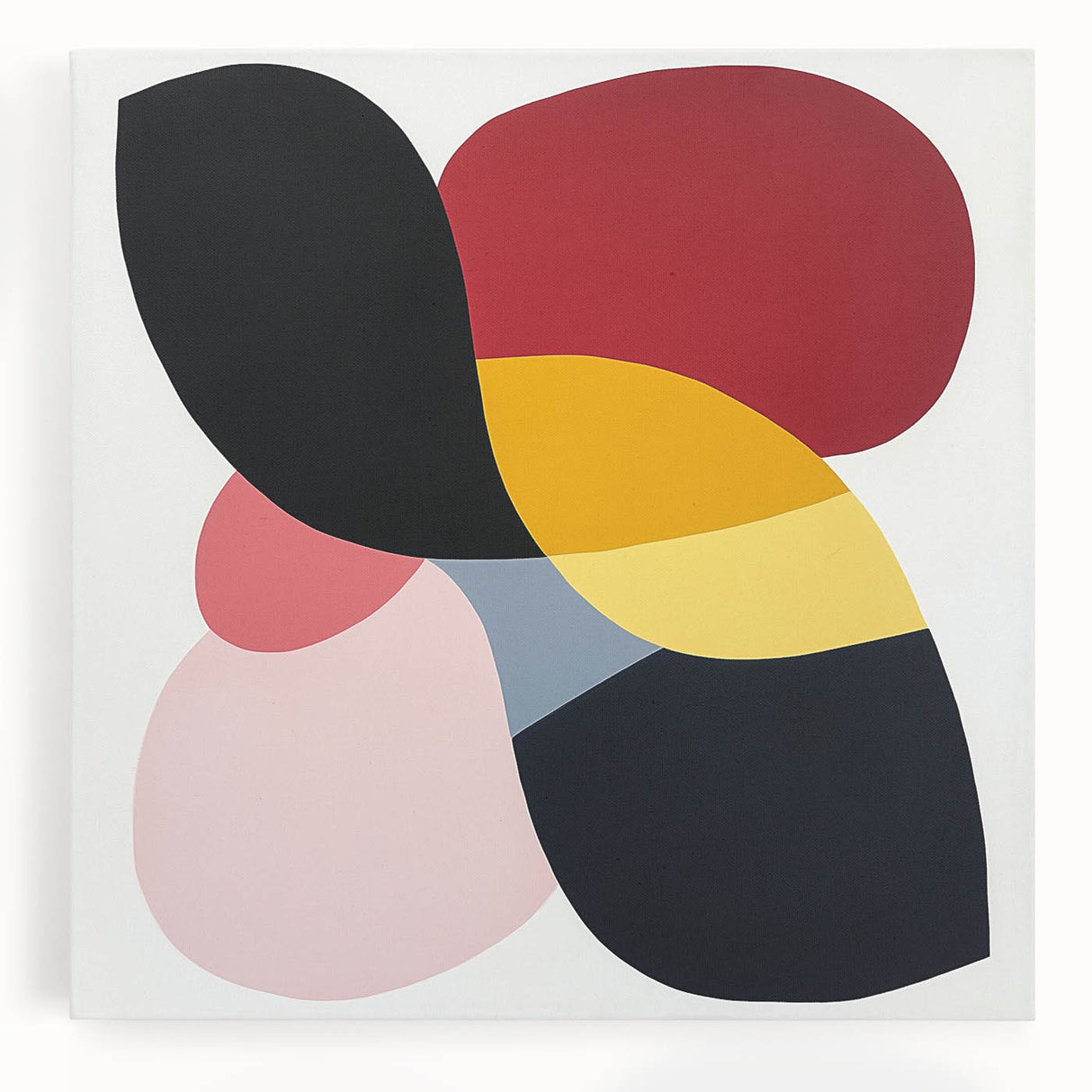 Geometric Abstract Wall Decor – Bold Multicolor Modern Composition