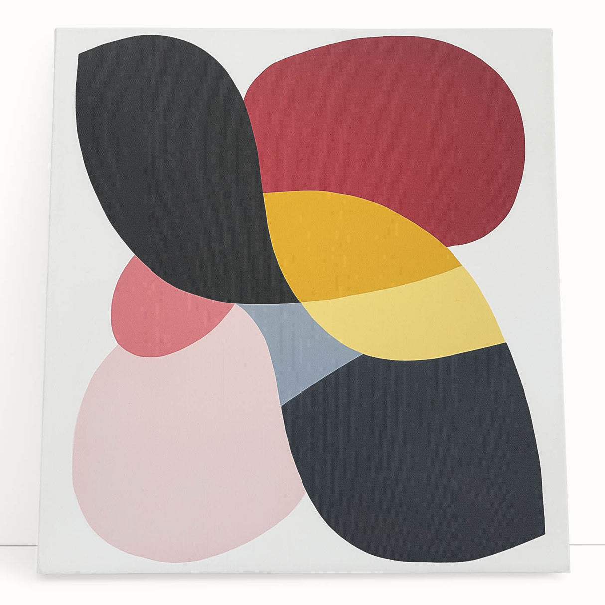 Geometric Abstract Wall Decor – Bold Multicolor Modern Composition