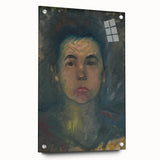Expressionist Portrait of a Woman – Abstract Figurative Wall Art