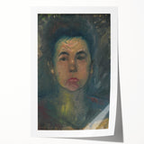 Expressionist Portrait of a Woman – Abstract Figurative Wall Art