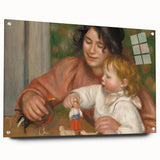 Impressionist Wall Art – Calm Lake and Green Trees