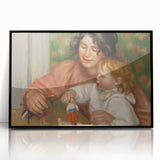 Impressionist Wall Art – Calm Lake and Green Trees