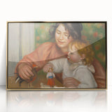 Impressionist Wall Art – Calm Lake and Green Trees