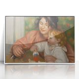 Impressionist Wall Art – Calm Lake and Green Trees