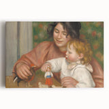 Impressionist Wall Art – Calm Lake and Green Trees