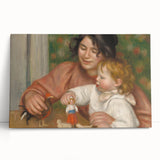 Impressionist Wall Art – Calm Lake and Green Trees