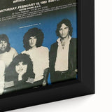 REO Speedwagon 1983 Concert Poster | Vintage Rock Wall Art