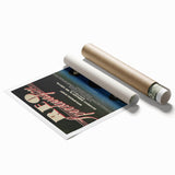 REO Speedwagon 1983 Concert Poster | Vintage Rock Wall Art