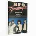 REO Speedwagon 1983 Concert Poster | Vintage Rock Wall Art