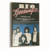 REO Speedwagon 1983 Concert Poster | Vintage Rock Wall Art
