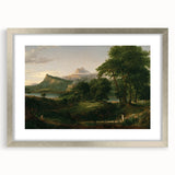 Pastoral Landscape Canvas - Romanticism Art by Thomas Cole