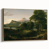 Pastoral Landscape Canvas - Romanticism Art by Thomas Cole