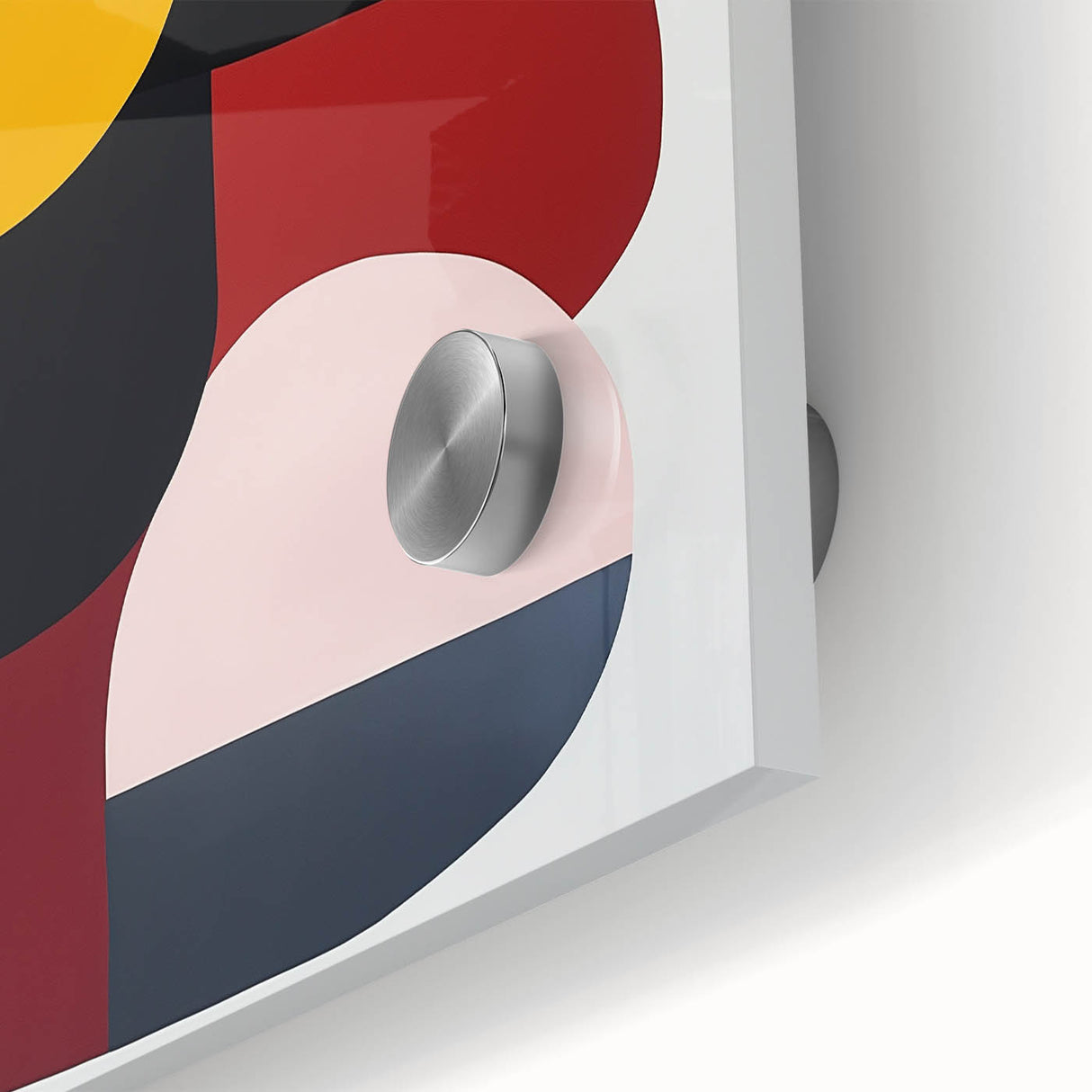 Minimalist Abstract Wall Art – Modern Bold Color Block Composition