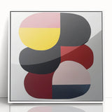 Minimalist Abstract Wall Art – Modern Bold Color Block Composition