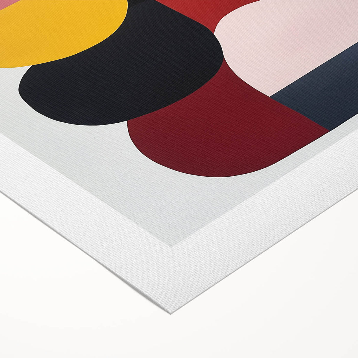 Minimalist Abstract Wall Art – Modern Bold Color Block Composition
