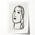 Expressionist Art - "Woman's Head" by Leo Gestel - Minimalist Portrait