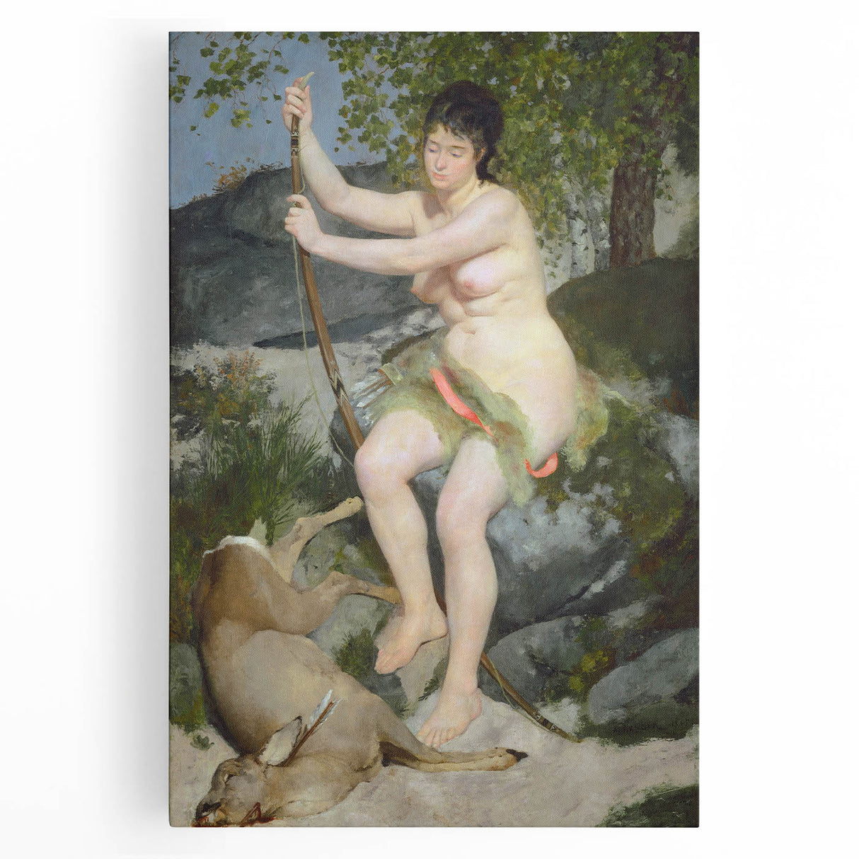 Impressionism Wall Art: Diana by Pierre-Auguste Renoir Prints