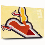 Modern Wall Art - Study in Rhythm by Joseph Schillinger - Bold Geometric Decor