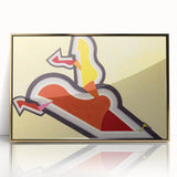 Modern Wall Art - Study in Rhythm by Joseph Schillinger - Bold Geometric Decor