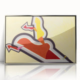 Modern Wall Art - Study in Rhythm by Joseph Schillinger - Bold Geometric Decor