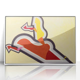 Modern Wall Art - Study in Rhythm by Joseph Schillinger - Bold Geometric Decor