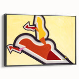 Modern Wall Art - Study in Rhythm by Joseph Schillinger - Bold Geometric Decor