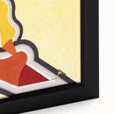 Modern Wall Art - Study in Rhythm by Joseph Schillinger - Bold Geometric Decor