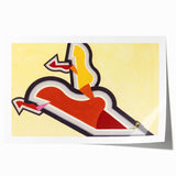 Modern Wall Art - Study in Rhythm by Joseph Schillinger - Bold Geometric Decor