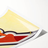 Modern Wall Art - Study in Rhythm by Joseph Schillinger - Bold Geometric Decor