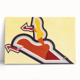 Modern Wall Art - Study in Rhythm by Joseph Schillinger - Bold Geometric Decor