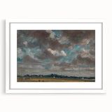 Romantic Landscape with Clouds - John Constable Canvas Print