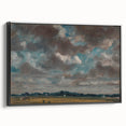 Romantic Landscape with Clouds - John Constable Canvas Print