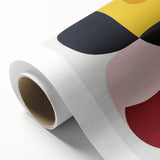 Large Abstract Wall Art – Bold Modern Composition in Rich Colors