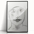 Expressionist Art - "Woman's Head" by Leo Gestel - Charcoal Portrait