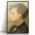 Impressionism Wall Art: Portrait of Georges Rivière by Renoir Prints