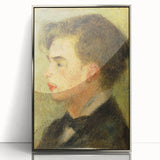 Impressionism Wall Art: Portrait of Georges Rivière by Renoir Prints
