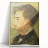 Impressionism Wall Art: Portrait of Georges Rivière by Renoir Prints