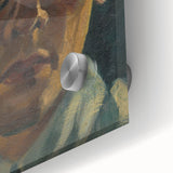 Modern Portrait Wall Art - Expressive Self-Portrait with Dark Tones