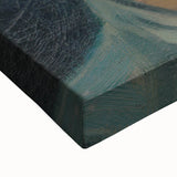 Modern Portrait Wall Art - Expressive Self-Portrait with Dark Tones