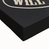 Rock and Roll Will Never Die Poster | Vintage Retro Skull Art