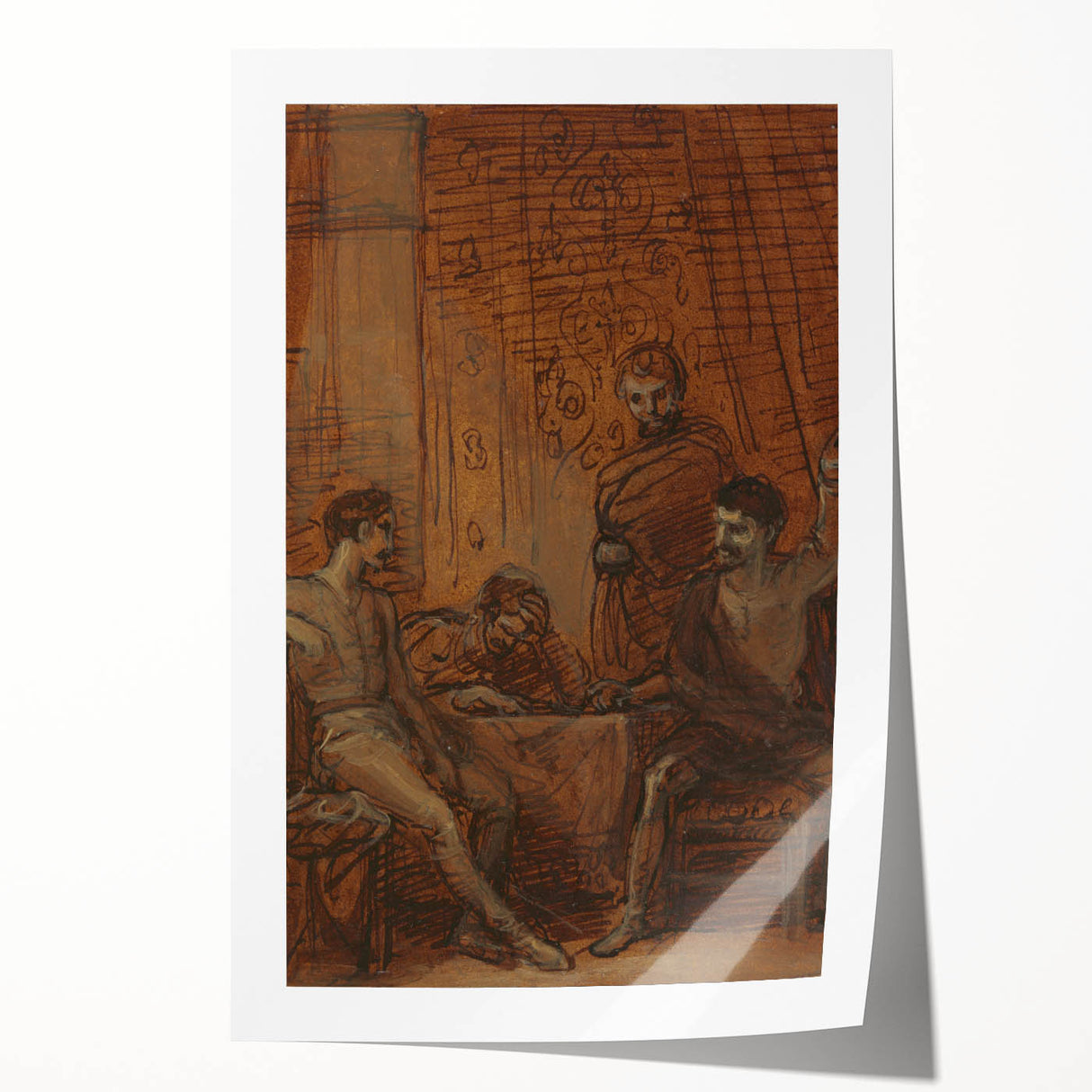 Hotspur and the Plotters - Romanticism Art by Robert Smirke