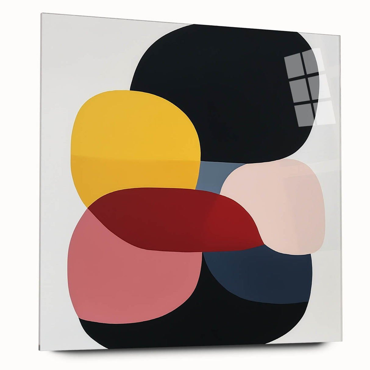Colorful Abstract Wall Art – Vibrant Modern Color Block Design