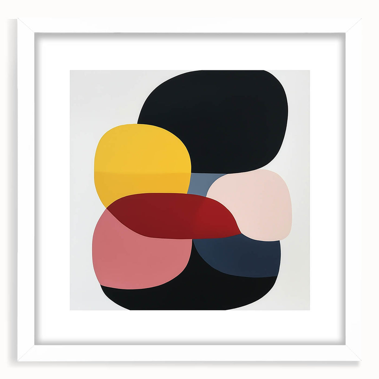 Colorful Abstract Wall Art – Vibrant Modern Color Block Design