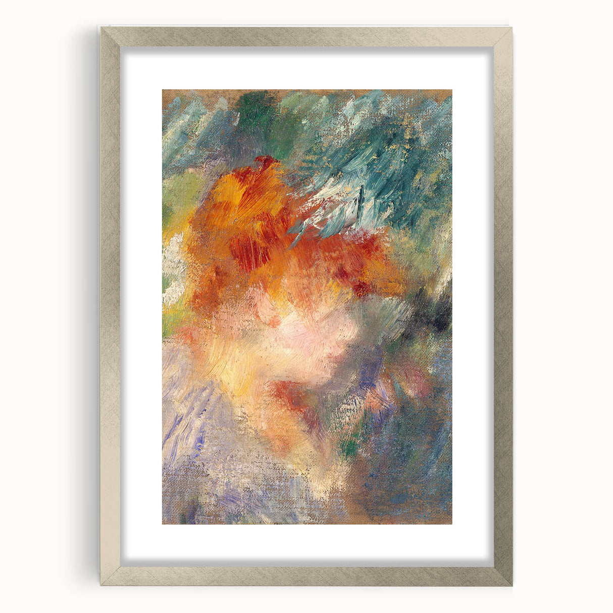 Impressionism Wall Art: Jeanne Samary by Pierre-Auguste Renoir Prints