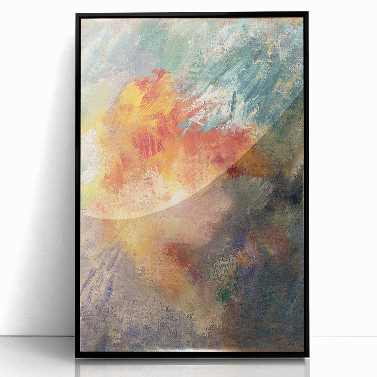 Impressionism Wall Art: Jeanne Samary by Pierre-Auguste Renoir Prints