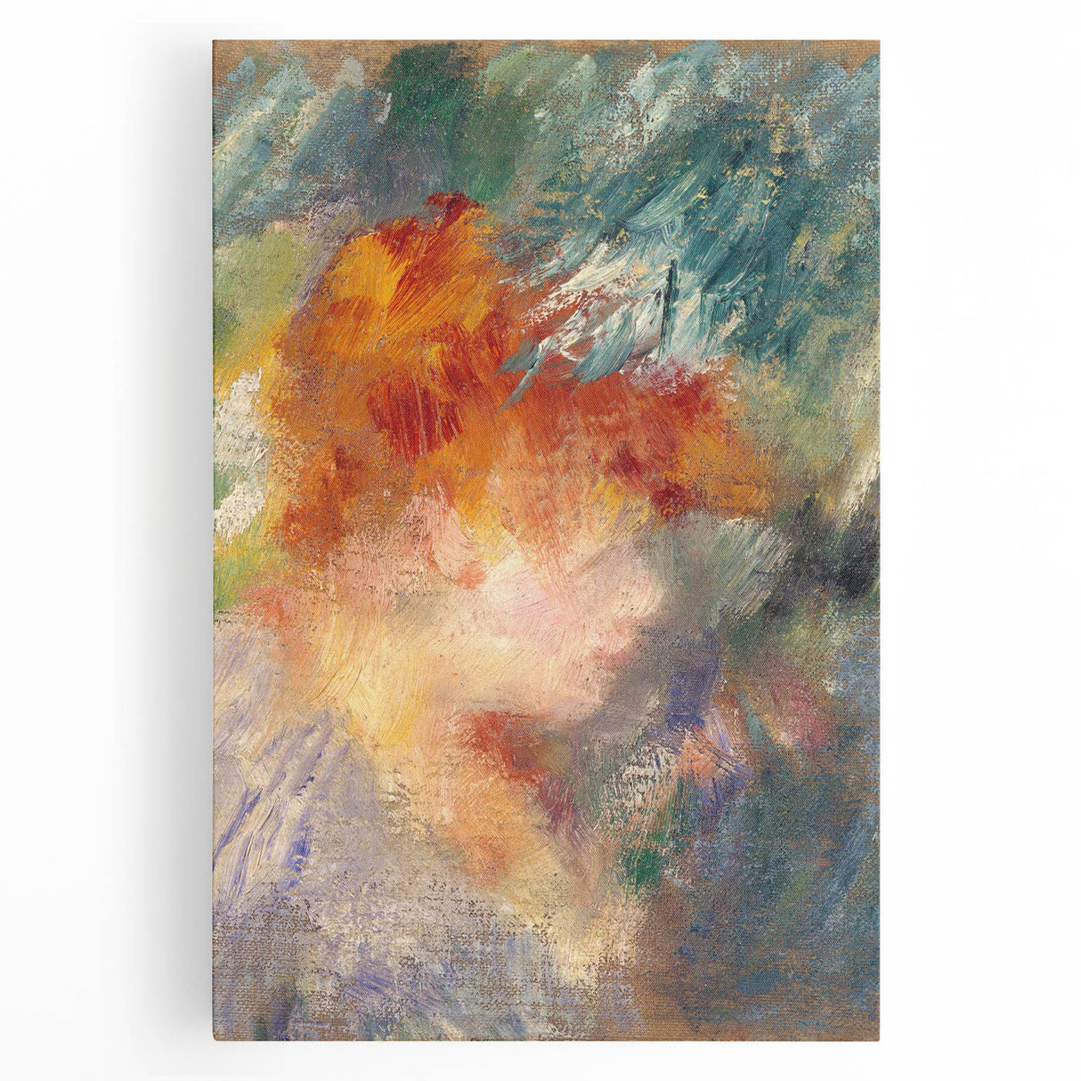 Impressionism Wall Art: Jeanne Samary by Pierre-Auguste Renoir Prints