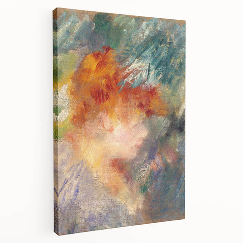 Impressionism Wall Art: Jeanne Samary by Pierre-Auguste Renoir Prints