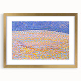 Modern Wall Art - Dune III by Piet Mondrian - Pastel Pointillist Decor
