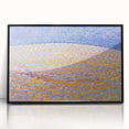 Modern Wall Art - Dune III by Piet Mondrian - Pastel Pointillist Decor
